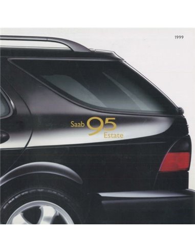 1999 SAAB 9-5 ESTATE PROSPEKT NIEDERLÄNDISCH