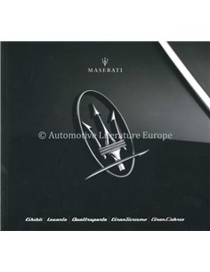 2019 MASERATI RANGE PROSPEKT NIEDERLÄNDISCH