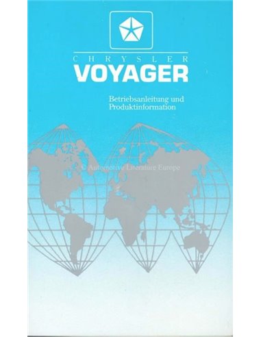 1988 CHRYSLER VOYAGER INSTRUCTIEBOEKJE DUITS