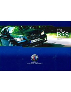 2007 BMW ALPINA B5S BROCHURE DUITS