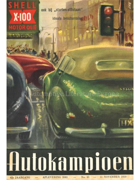 1950 AUTOKAMPIOEN MAGAZIN 45 NIEDERLÄNDISCH
