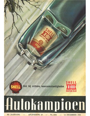 1950 AUTOKAMPIOEN MAGAZIN 50 NIEDERLÄNDISCH