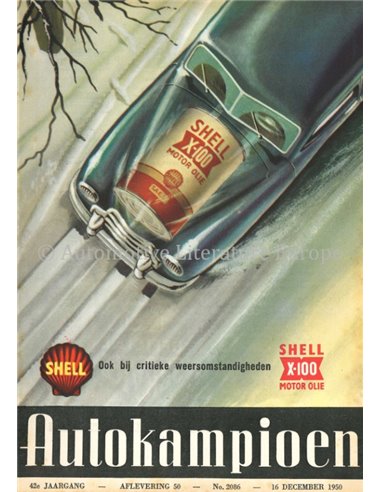 1950 AUTOKAMPIOEN MAGAZINE 50 DUTCH