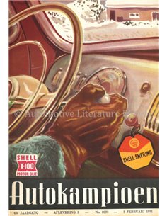 1951 AUTOKAMPIOEN MAGAZINE 5 DUTCH