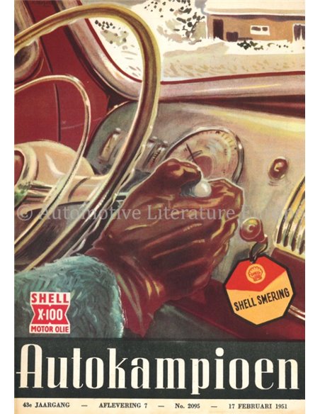 1951 AUTOKAMPIOEN MAGAZINE 7 DUTCH