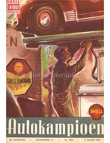 1951 AUTOKAMPIOEN MAGAZIN 11 NIEDERLÄNDISCH