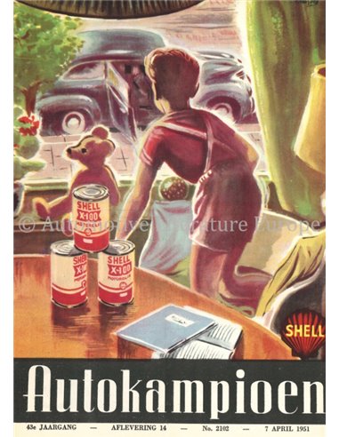 1951 AUTOKAMPIOEN MAGAZIN 14 NIEDERLÄNDISCH