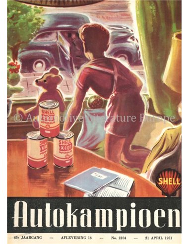 1951 AUTOKAMPIOEN MAGAZINE 16 DUTCH