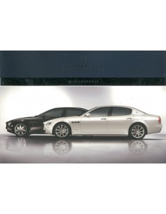 2007 MASERATI QUATTROPORTE V BROCHURE ENGELS
