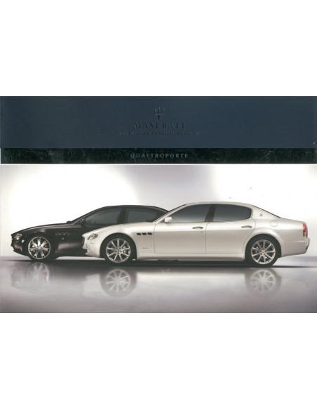 2007 MASERATI QUATTROPORTE V BROCHURE ENGELS
