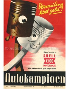 1951 AUTOKAMPIOEN MAGAZIN 25 NIEDERLÄNDISCH