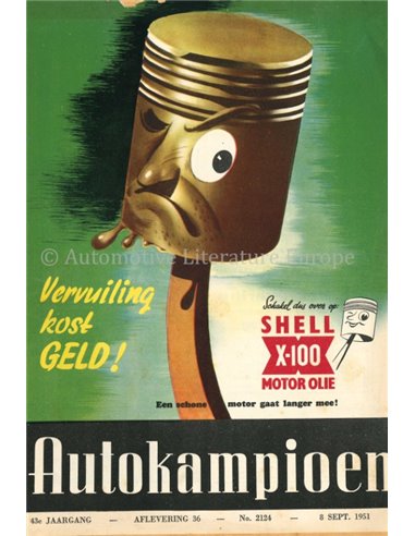1951 AUTOKAMPIOEN MAGAZIN 36 NIEDERLÄNDISCH