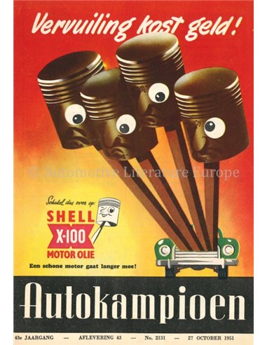 1951 AUTOKAMPIOEN MAGAZINE 43 DUTCH