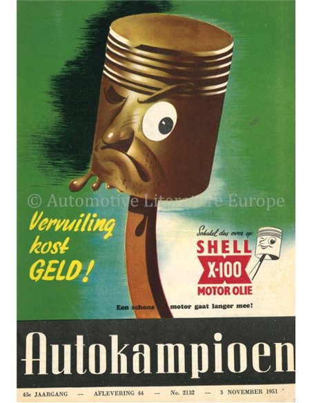 1951 AUTOKAMPIOEN MAGAZIN 44 NIEDERLÄNDISCH