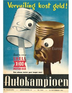 1951 AUTOKAMPIOEN MAGAZINE 45 DUTCH
