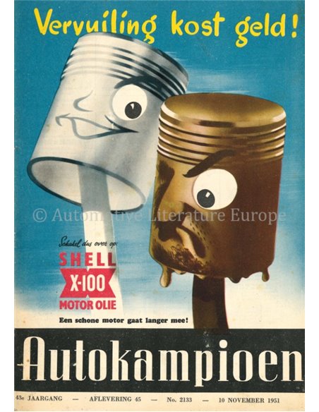 1951 AUTOKAMPIOEN MAGAZINE 45 NEDERLANDS