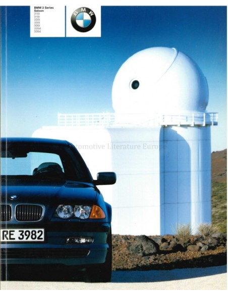 2000 BMW 3ER LIMOUSINE PROSPEKT ENGLISCH