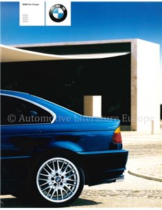 2000 BMW 3 SERIES COUPÉ BROCHURE GERMAN