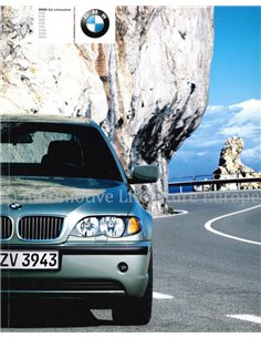 2001 BMW 3 SERIES SALOON BROCHURE GERMAN
