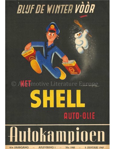1949 AUTOKAMPIOEN MAGAZINE 1 NEDERLANDS
