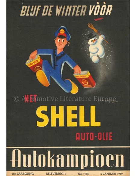 1949 AUTOKAMPIOEN MAGAZIN 1 NIEDERLÄNDISCH