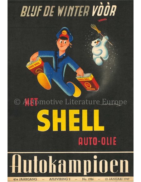1949 AUTOKAMPIOEN MAGAZIN 2 NIEDERLÄNDISCH
