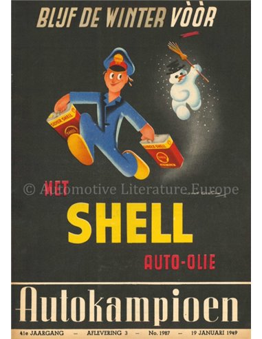 1949 AUTOKAMPIOEN MAGAZINE 3 NEDERLANDS