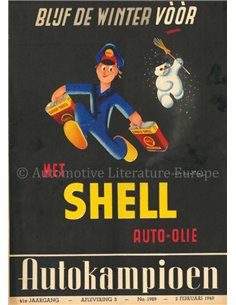 1949 AUTOKAMPIOEN MAGAZINE 5 NEDERLANDS