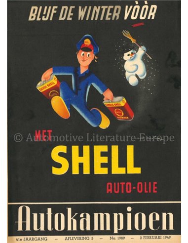 1949 AUTOKAMPIOEN MAGAZINE 5 NEDERLANDS