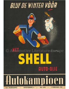 1949 AUTOKAMPIOEN MAGAZIN 6 NIEDERLÄNDISCH