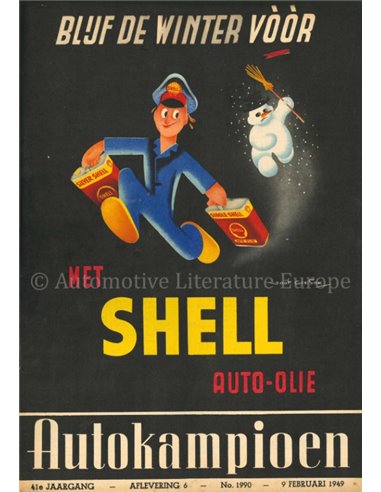 1949 AUTOKAMPIOEN MAGAZINE 6 NEDERLANDS