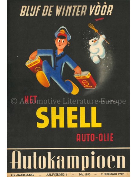 1949 AUTOKAMPIOEN MAGAZINE 6 NEDERLANDS