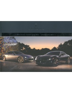 2009 MASERATI GRANTURISMO S BROCHURE ENGELS