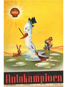 1949 AUTOKAMPIOEN MAGAZIN 10 NIEDERLÄNDISCH