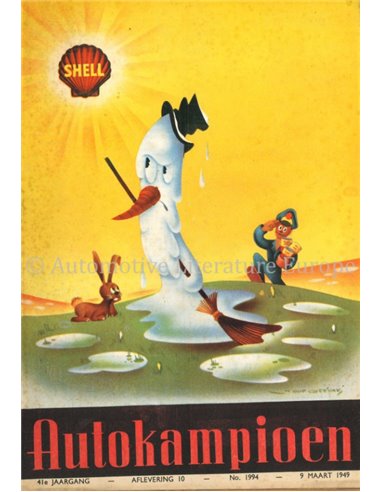 1949 AUTOKAMPIOEN MAGAZINE 10 NEDERLANDS