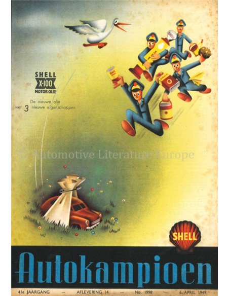 1949 AUTOKAMPIOEN MAGAZIN 14 NIEDERLÄNDISCH