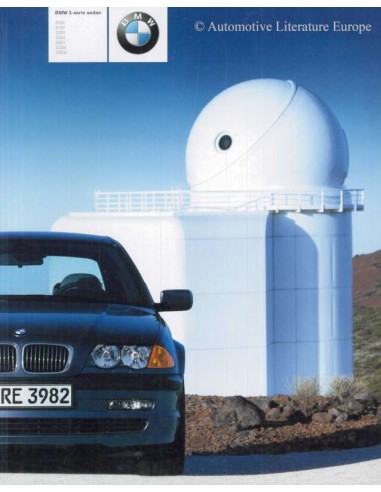 2000 BMW 3 SERIE SEDAN BROCHURE NEDERLANDS