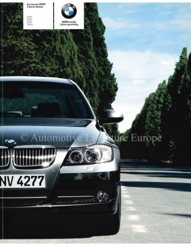 2005 BMW 3 SERIES SALOON BROCHURE DUTCH