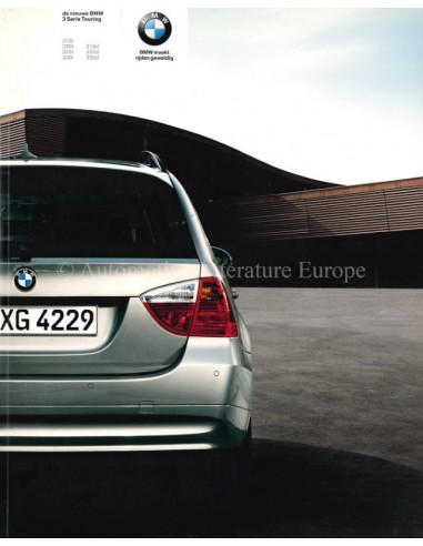 2006 BMW 3 SERIE TOURING BROCHURE NEDERLANDS