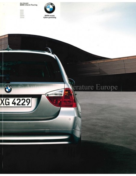 2005 BMW 3ER TOURING PROSPEKT NIEDERÄNDISCH
