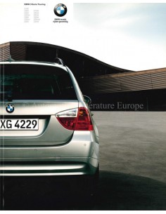 2006 BMW 3 SERIE TOURING BROCHURE NEDERLANDS