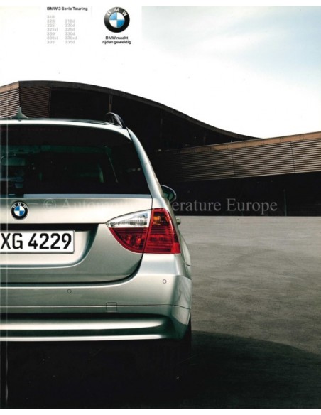 2006 BMW 3ER TOURING PROSPEKT NIEDERÄNDISCH