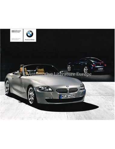 2008 BMW Z4 ROADSTER & COUPE BROCHURE GERMAN