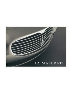 2004 MASERATI LA MASERATI PROGRAMMA BROCHURE ENGELS