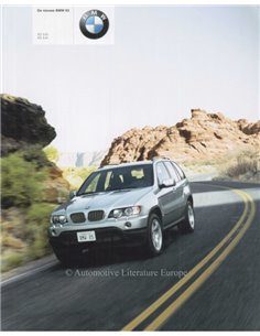 2000 BMW X5 PROSPEKT DEUTSCH
