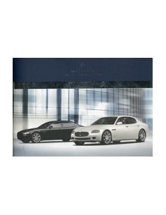 2006 MASERATI QUATTROPORTE V BROCHURE DUITS