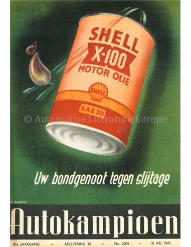 1949 AUTOKAMPIOEN MAGAZINE 20 DUTCH