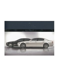 2007 MASERATI QUATTROPORTE V BROCHURE DUITS