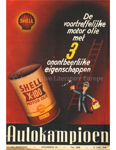 1949 AUTOKAMPIOEN MAGAZIN 24 NIEDERLÄNDISCH