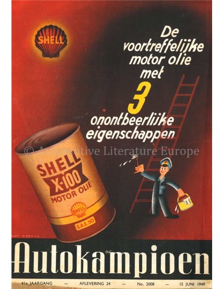 1949 AUTOKAMPIOEN MAGAZIN 24 NIEDERLÄNDISCH